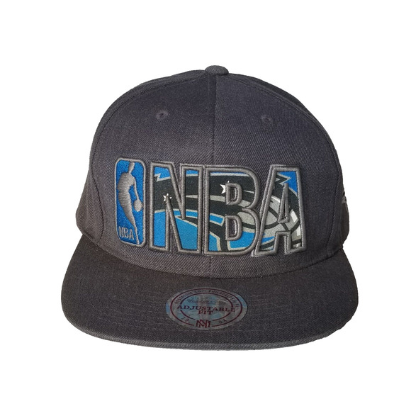 NBA Orlando Magic Cap Hat Mitchell & Ness Gray Snapback Flawed - Picture 1 of 11